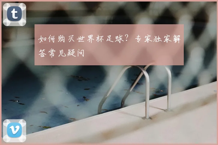如何购买世界杯足球？专家独家解答常见疑问